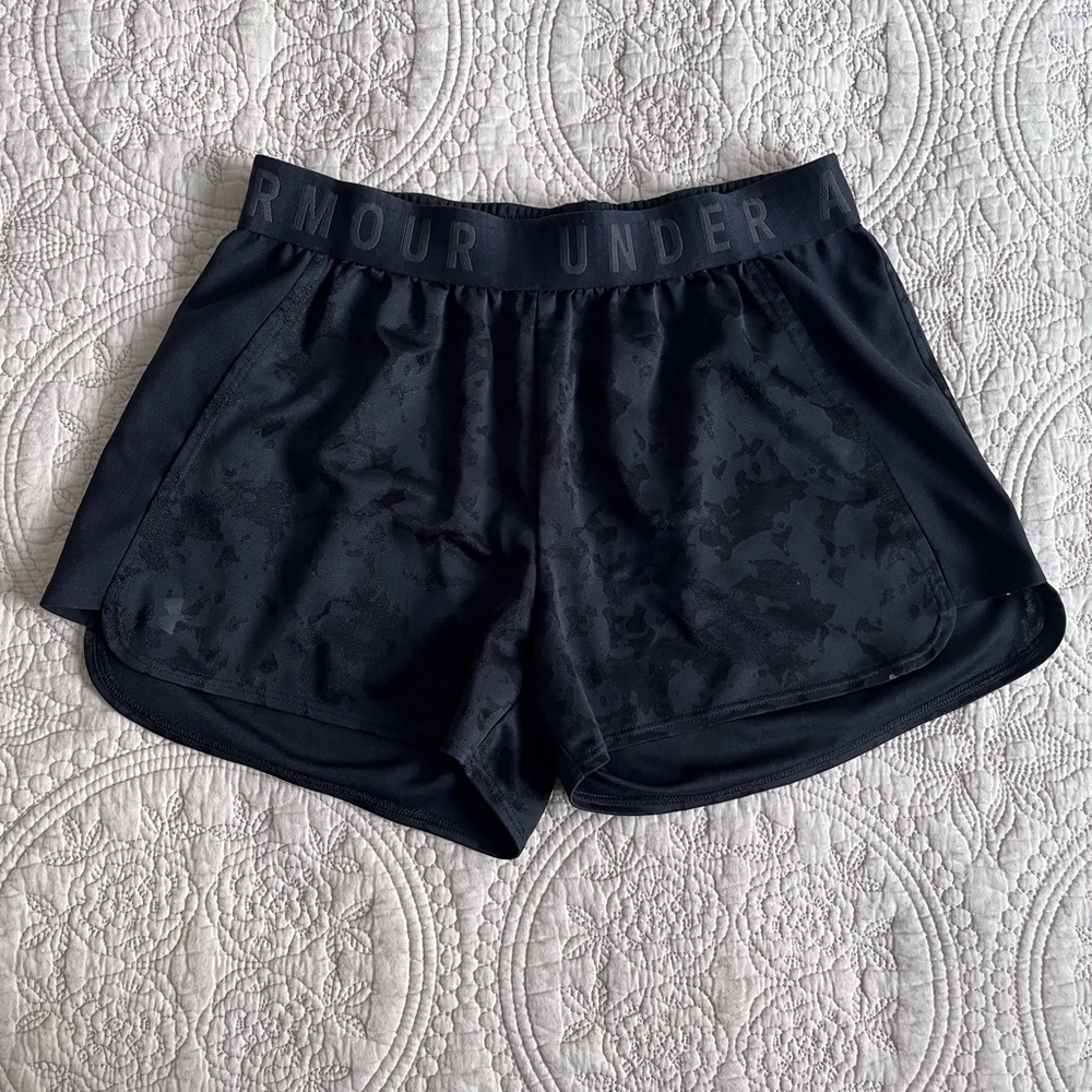 Under Armour Women's Black Athletic Shorts